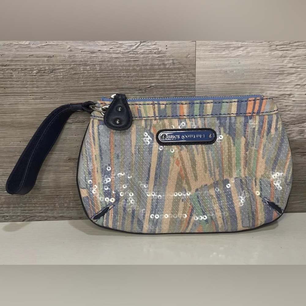 Vintage Juicy Couture Sequined Pouch EUC